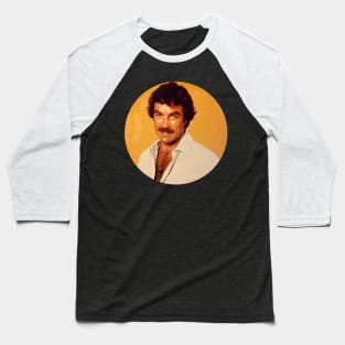 Cool Pose Tom Selleck Baseball T-Shirt